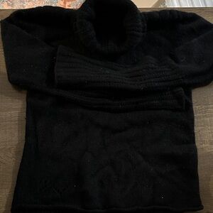 Zadig & Voltaire Black Turtleneck Sweater